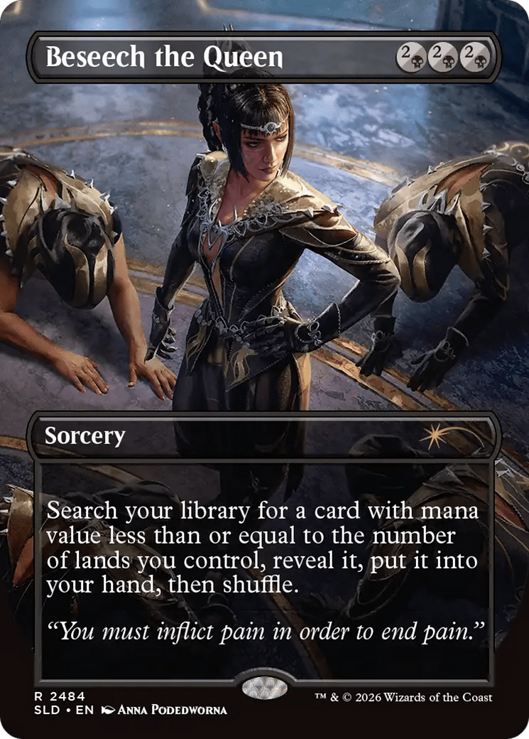 Beseech the Queen [Secret Lair Drop Series] MTG Single Magic: The Gathering  | Multizone: Comics And Games