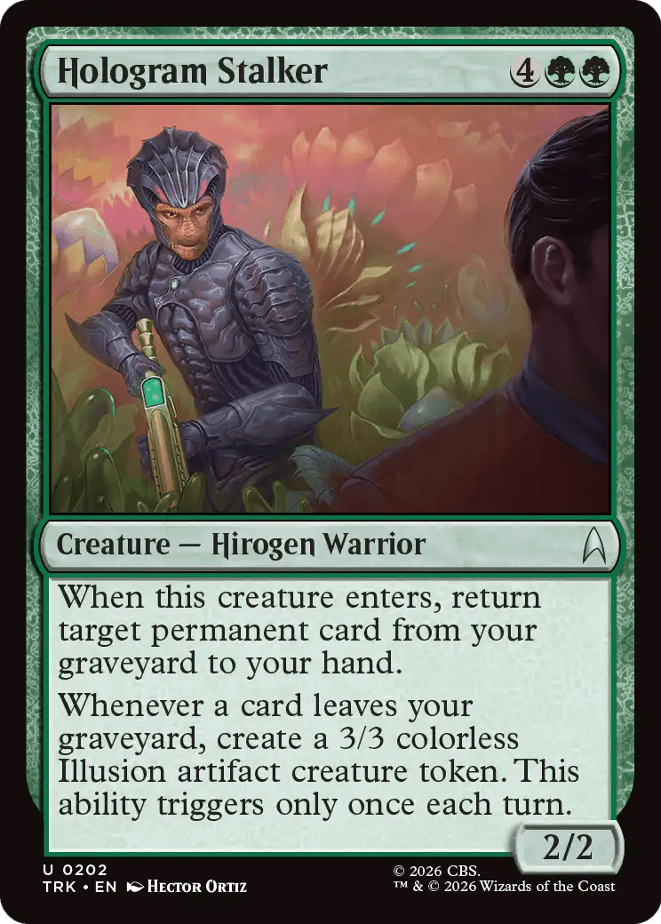 Hologram Stalker [Star Trek] MTG Single Magic: The Gathering  | Multizone: Comics And Games