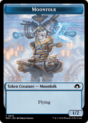 Eldrazi Spawn // Moonfolk Double-Sided Token [Modern Horizons 3 Tokens] MTG Single Magic: The Gathering  | Multizone: Comics And Games