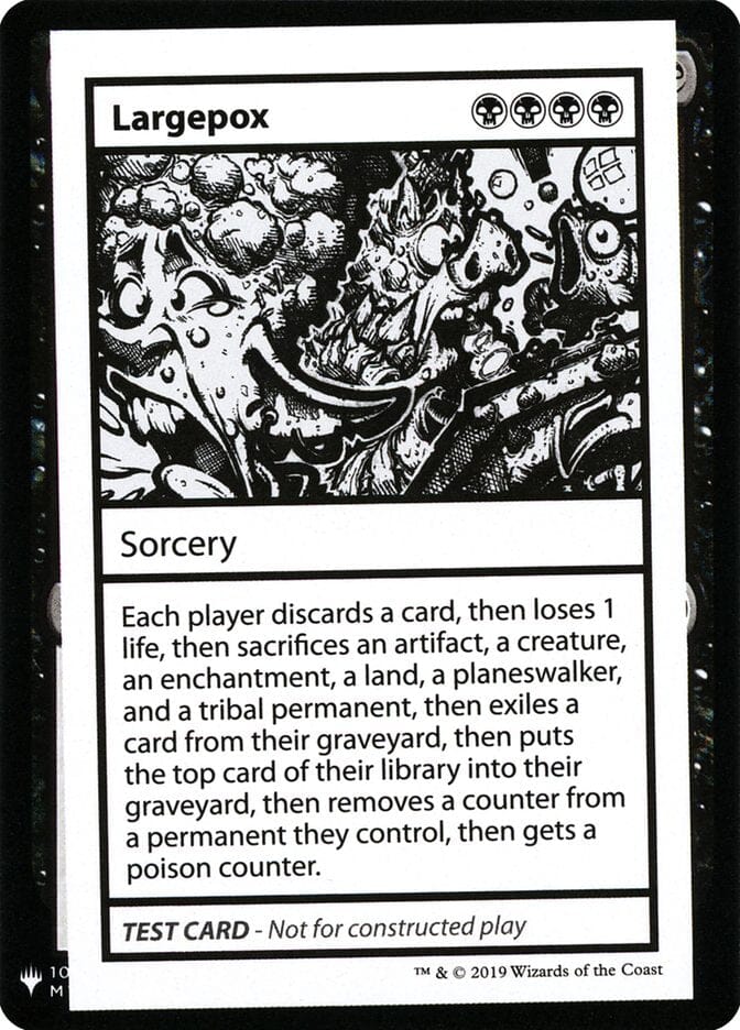 Largepox [Mystery Booster Playtest Cards] MTG Single Magic: The Gathering  | Multizone: Comics And Games