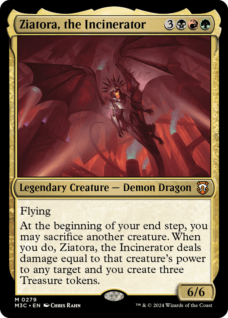 Ziatora, the Incinerator [Modern Horizons 3 Commander] MTG Single Magic: The Gathering  | Multizone: Comics And Games