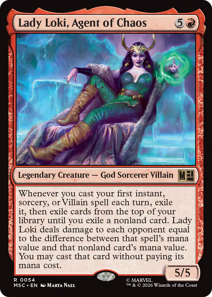 Lady Loki, Agent of Chaos [Marvel Super Heroes Commander] | Multizone: Comics And Games