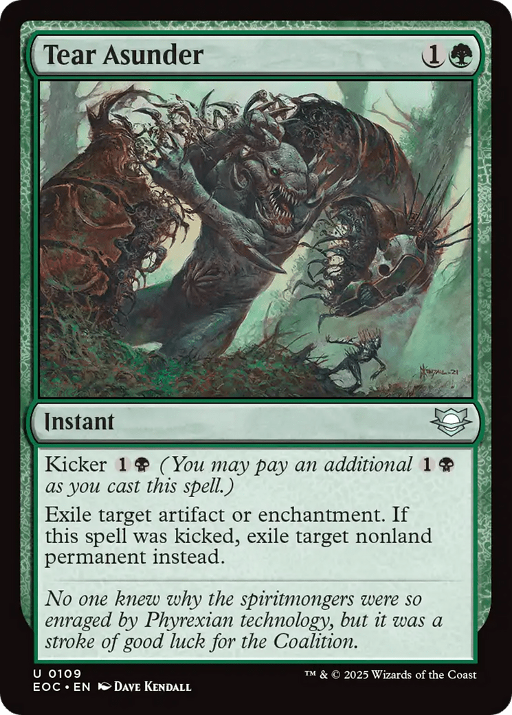 Tear Asunder [Edge of Eternities Commander] MTG Single Magic: The Gathering  | Multizone: Comics And Games