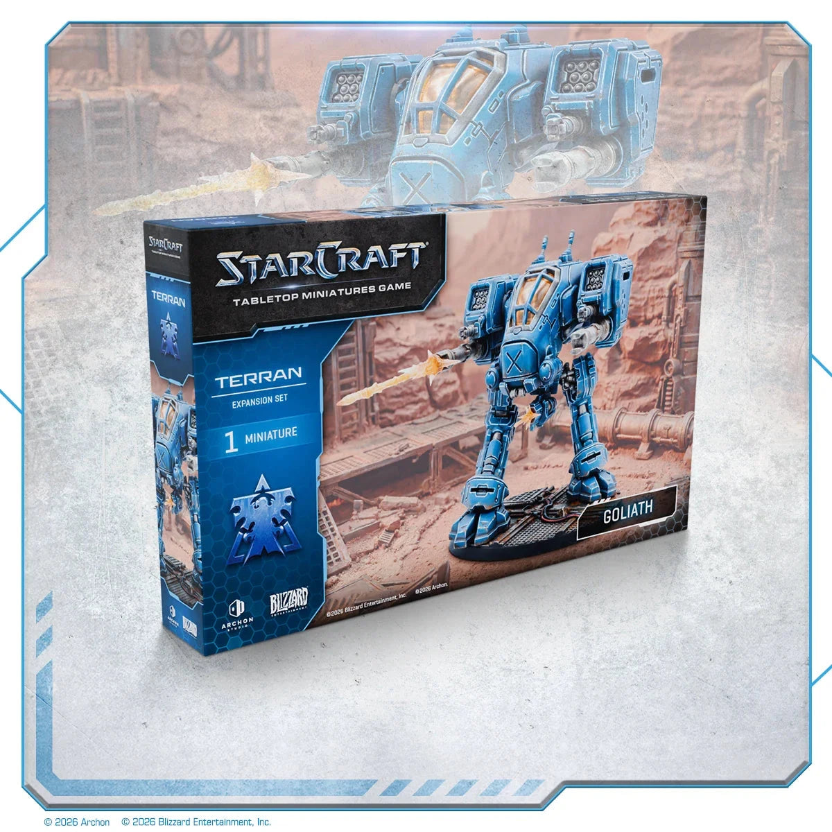 StarCraft® Goliath Expansion Set (Pre-order June) Starcraft Miniature Game Archon Studio  | Multizone: Comics And Games