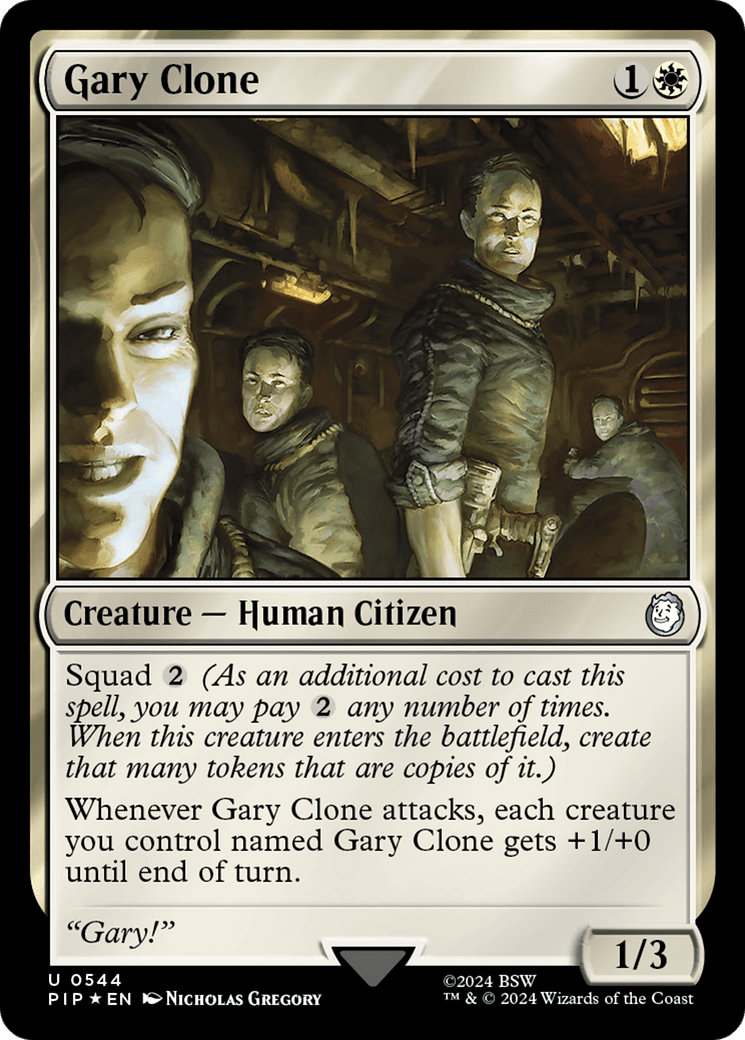 Gary Clone (Surge Foil) [Fallout] MTG Single Magic: The Gathering  | Multizone: Comics And Games