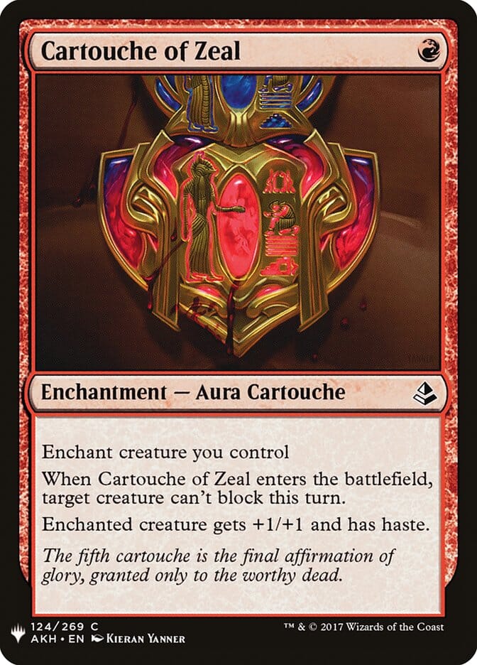 Cartouche of Zeal [Mystery Booster] MTG Single Magic: The Gathering  | Multizone: Comics And Games