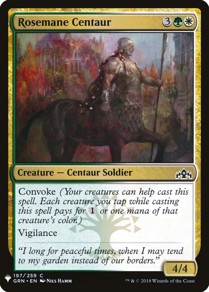 Rosemane Centaur [Mystery Booster] MTG Single Magic: The Gathering  | Multizone: Comics And Games