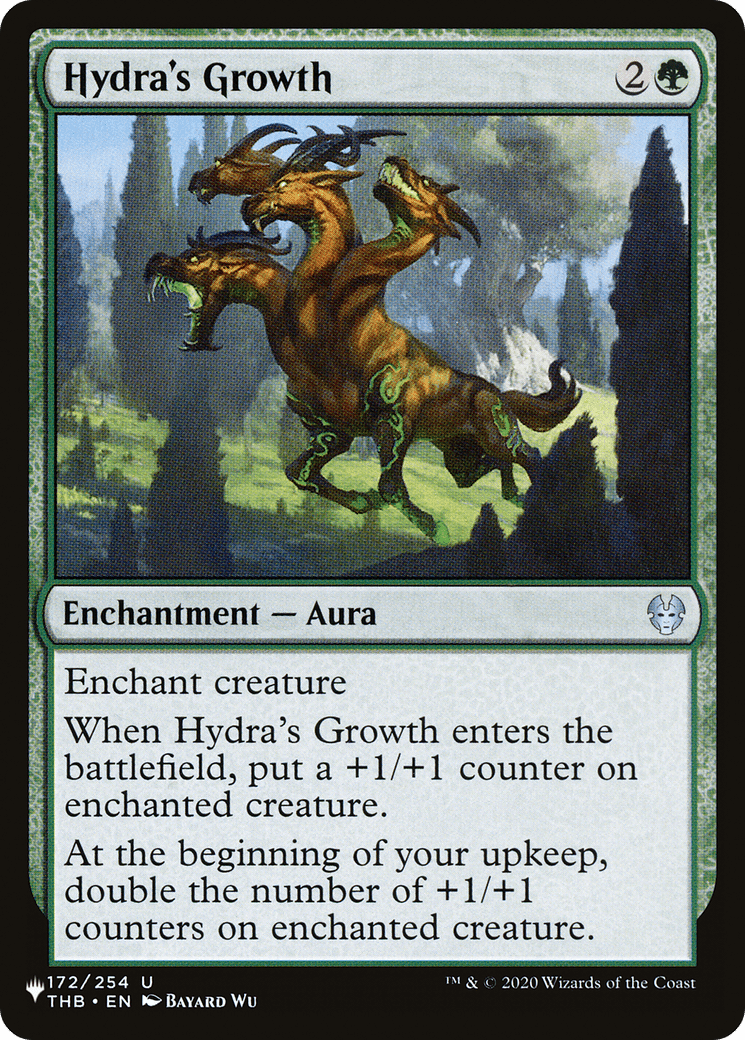 Hydra's Growth [The List] MTG Single Magic: The Gathering  | Multizone: Comics And Games