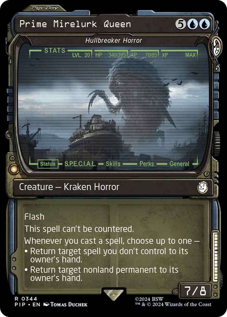 Prime Mirelurk Queen - Hullbreaker Horror (Showcase) [Fallout] MTG Single Magic: The Gathering  | Multizone: Comics And Games