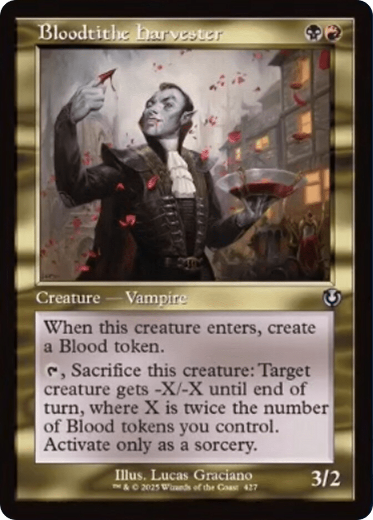 Bloodtithe Harvester (Retro Frame) [Innistrad Remastered] MTG Single Magic: The Gathering  | Multizone: Comics And Games