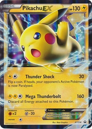 Pikachu EX (XY174) (Jumbo Card) [XY: Black Star Promos] Pokemon Single Pokémon  | Multizone: Comics And Games