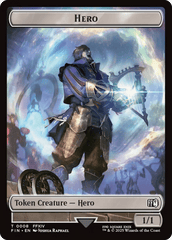 Hero (0008) // Bird (0017) Double-Sided Token [FINAL FANTASY Tokens] MTG Single Magic: The Gathering  | Multizone: Comics And Games