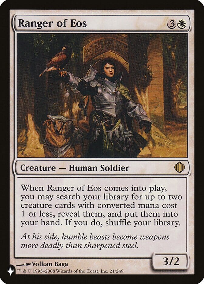 Ranger of Eos [The List] MTG Single Magic: The Gathering  | Multizone: Comics And Games