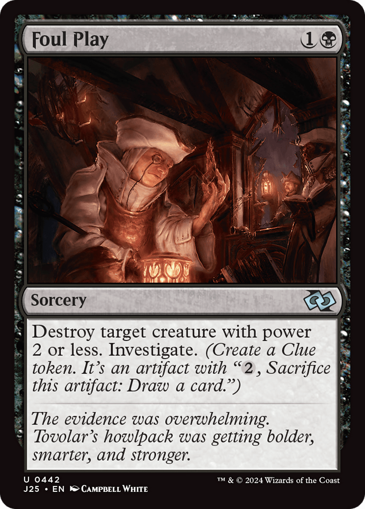 Foul Play [Foundations Jumpstart] MTG Single Magic: The Gathering  | Multizone: Comics And Games