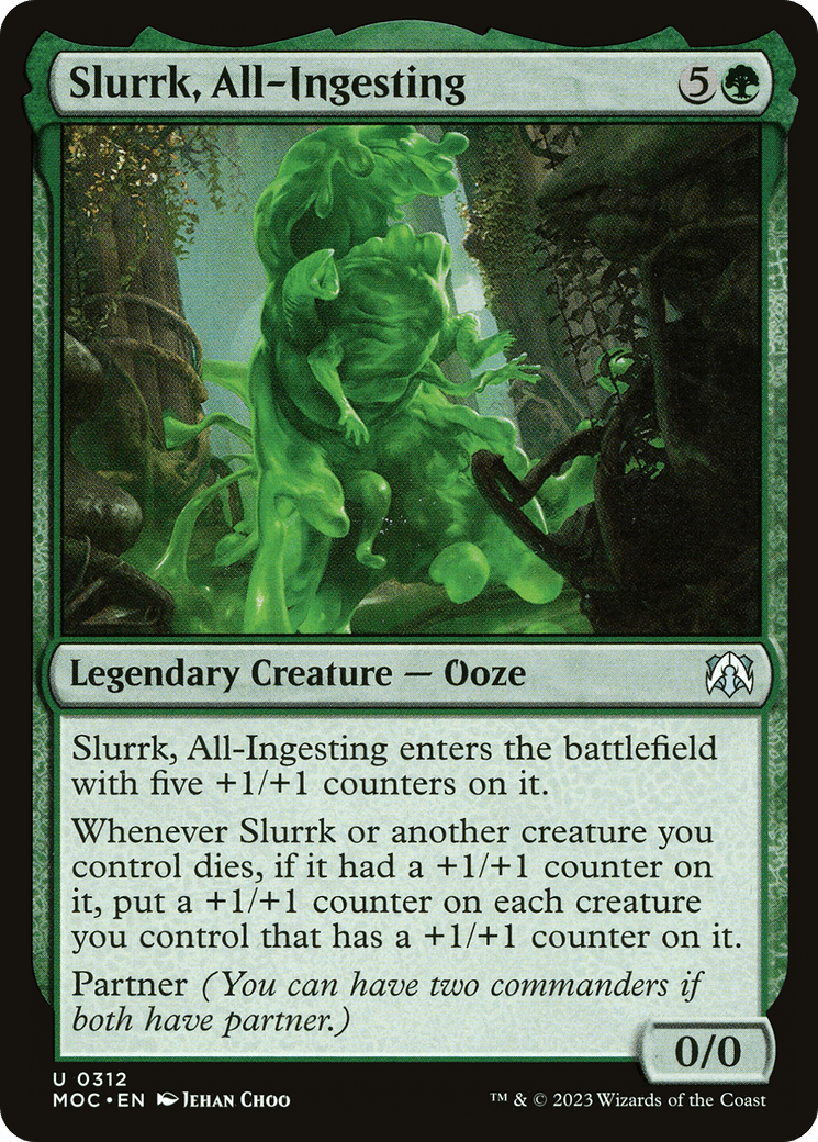 Slurrk, All-Ingesting [March of the Machine Commander] MTG Single Magic: The Gathering  | Multizone: Comics And Games