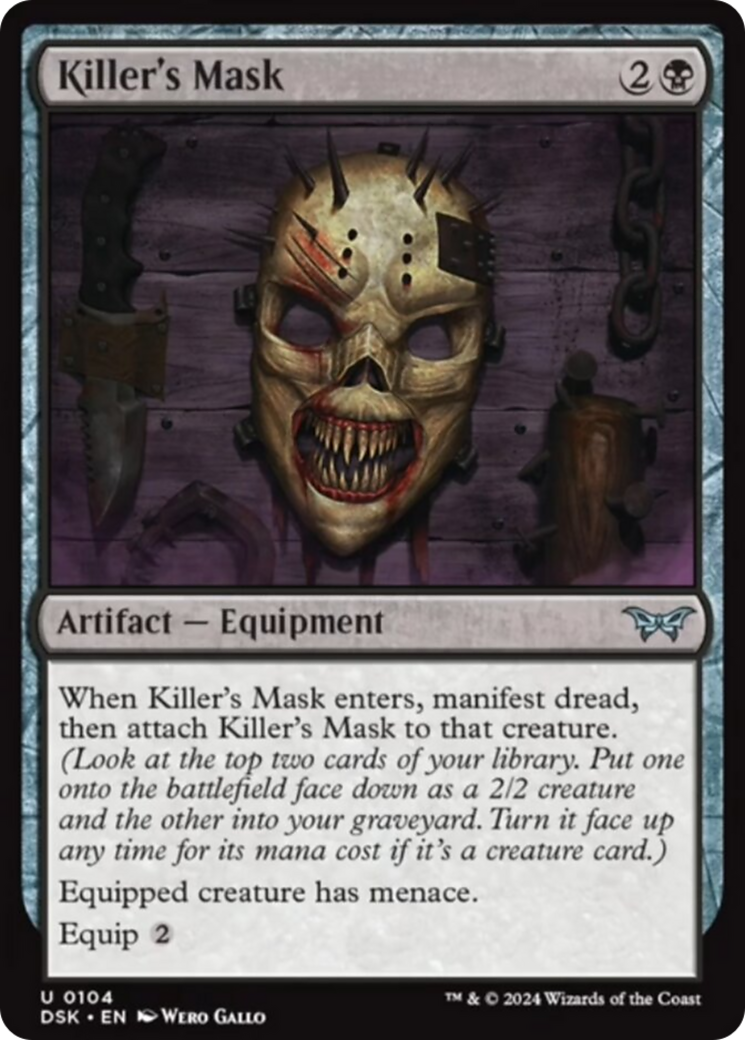 Killer's Mask [Duskmourn: House of Horror] | Multizone: Comics And Games