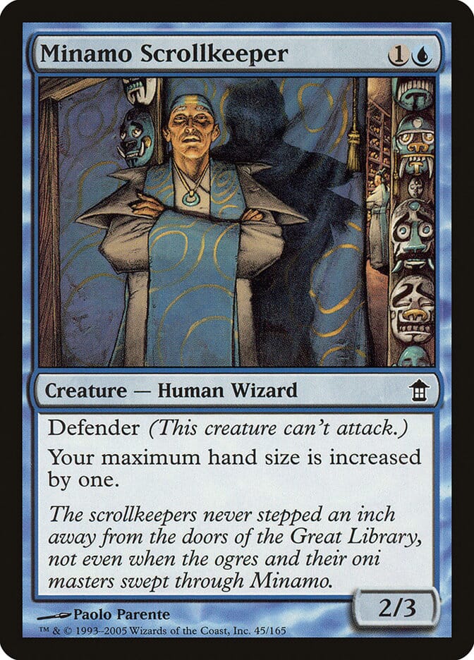 Minamo Scrollkeeper [Saviors of Kamigawa] MTG Single Magic: The Gathering  | Multizone: Comics And Games