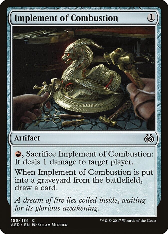 Implement of Combustion [Aether Revolt] MTG Single Magic: The Gathering  | Multizone: Comics And Games