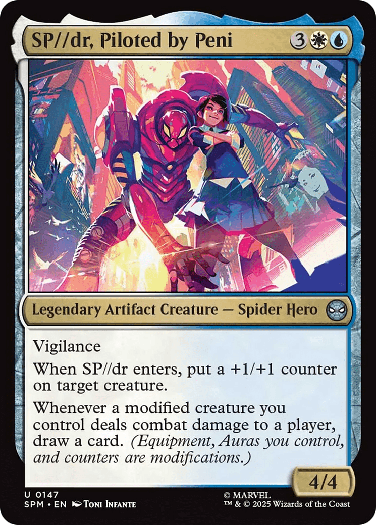 SP//dr, Piloted by Peni [Marvel's Spider-Man] MTG Single Magic: The Gathering  | Multizone: Comics And Games
