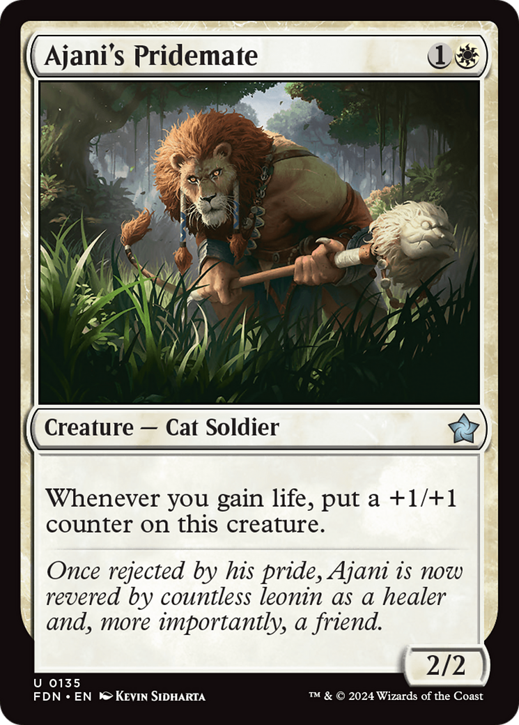 Ajani's Pridemate [Foundations] | Multizone: Comics And Games