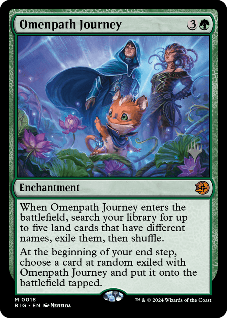 Omenpath Journey [Outlaws of Thunder Junction: The Big Score Promos] MTG Single Magic: The Gathering  | Multizone: Comics And Games