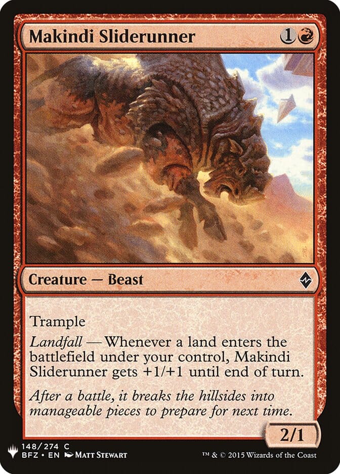 Makindi Sliderunner [Mystery Booster] MTG Single Magic: The Gathering  | Multizone: Comics And Games