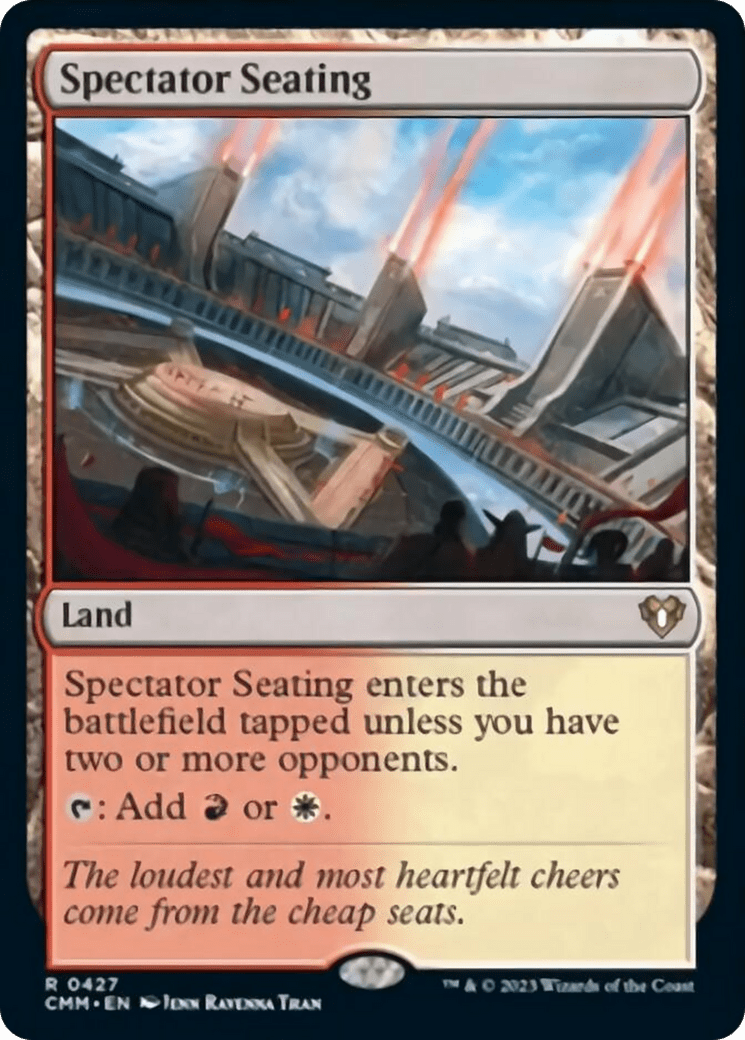 Spectator Seating [Commander Masters] MTG Single Magic: The Gathering  | Multizone: Comics And Games
