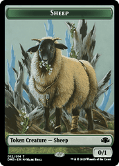 Zombie // Sheep Double-Sided Token [Dominaria Remastered Tokens] MTG Single Magic: The Gathering  | Multizone: Comics And Games
