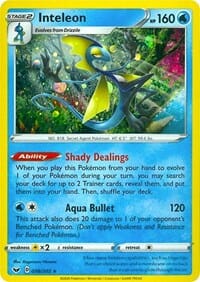 Inteleon (058/202) (Cosmos Holo) [Sword & Shield: Base Set] Pokemon Single Pokémon  | Multizone: Comics And Games