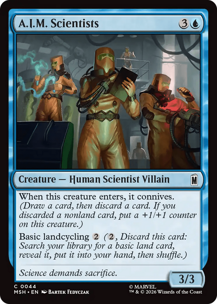 A.I.M. Scientists [Marvel Super Heroes] MTG Single Magic: The Gathering  | Multizone: Comics And Games
