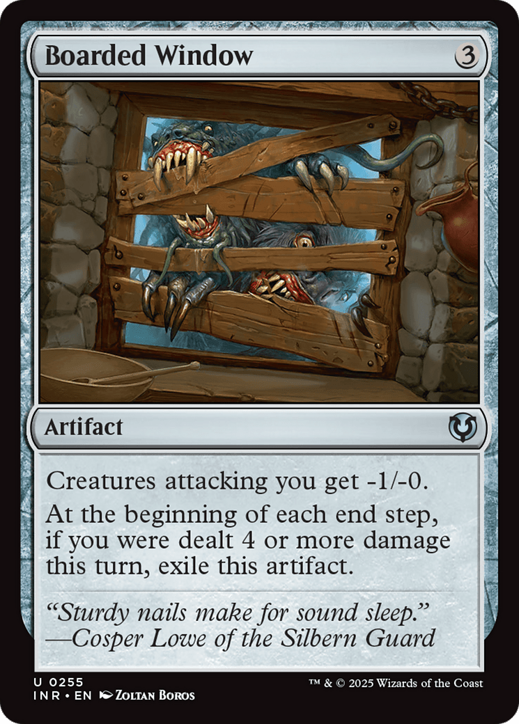 Boarded Window [Innistrad Remastered] MTG Single Magic: The Gathering  | Multizone: Comics And Games