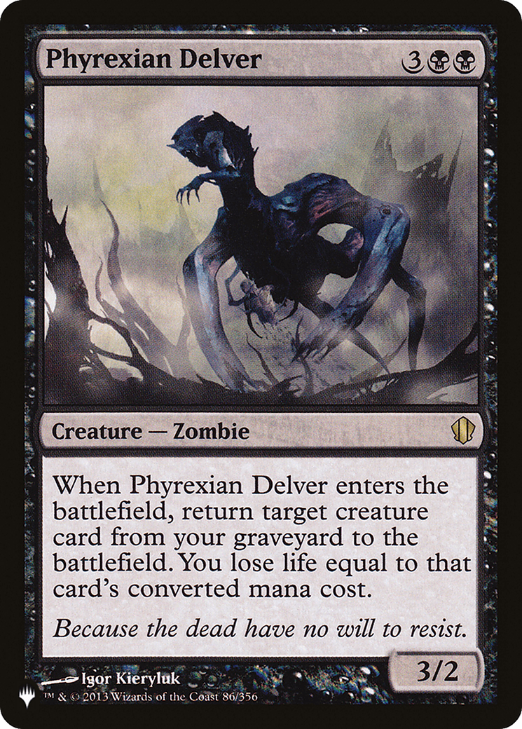 Phyrexian Delver [The List] MTG Single Magic: The Gathering  | Multizone: Comics And Games
