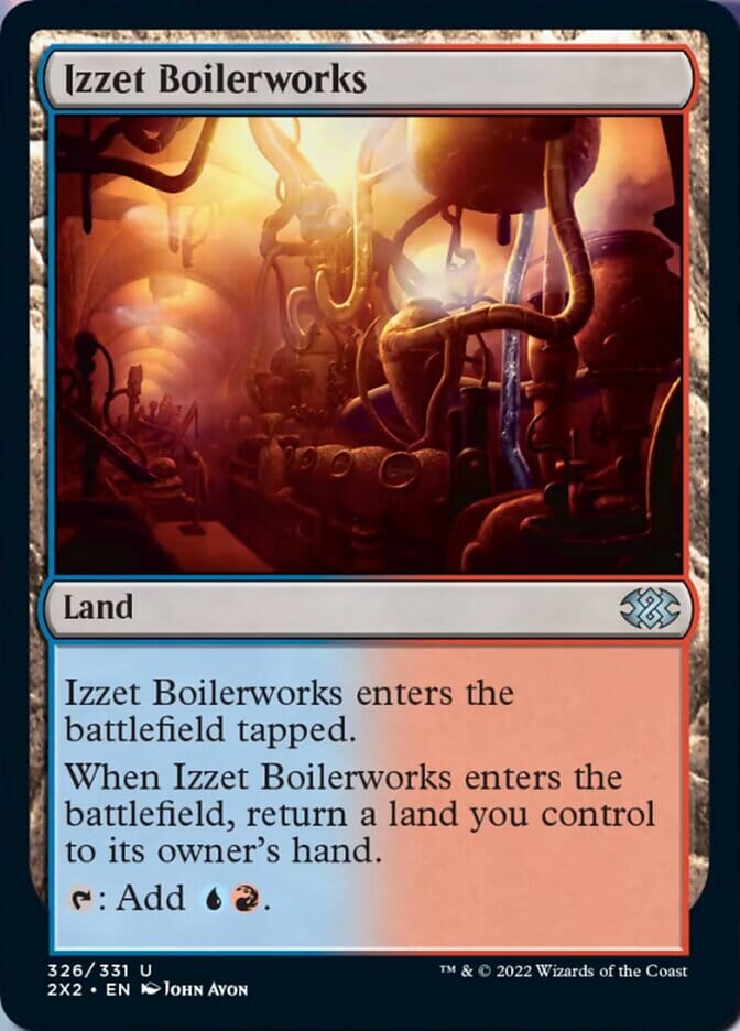 Izzet Boilerworks [Double Masters 2022] MTG Single Magic: The Gathering  | Multizone: Comics And Games