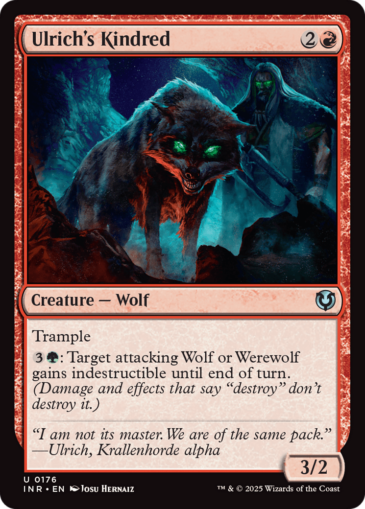 Ulrich's Kindred [Innistrad Remastered] MTG Single Magic: The Gathering  | Multizone: Comics And Games