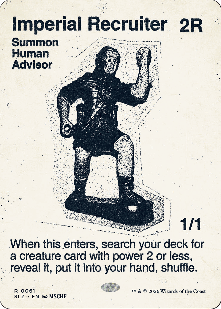 Imperial Recruiter (0061) [Secret Lair x MSCHF: The Zeta Set] | Multizone: Comics And Games
