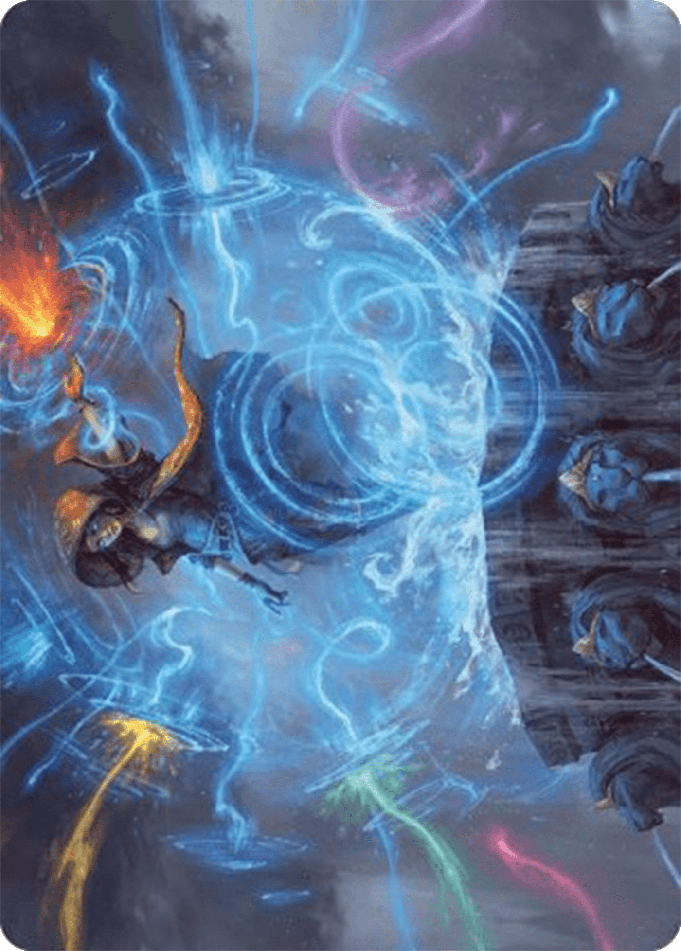 Flusterstorm Art Card [Modern Horizons 3 Art Series] MTG Single Magic: The Gathering  | Multizone: Comics And Games
