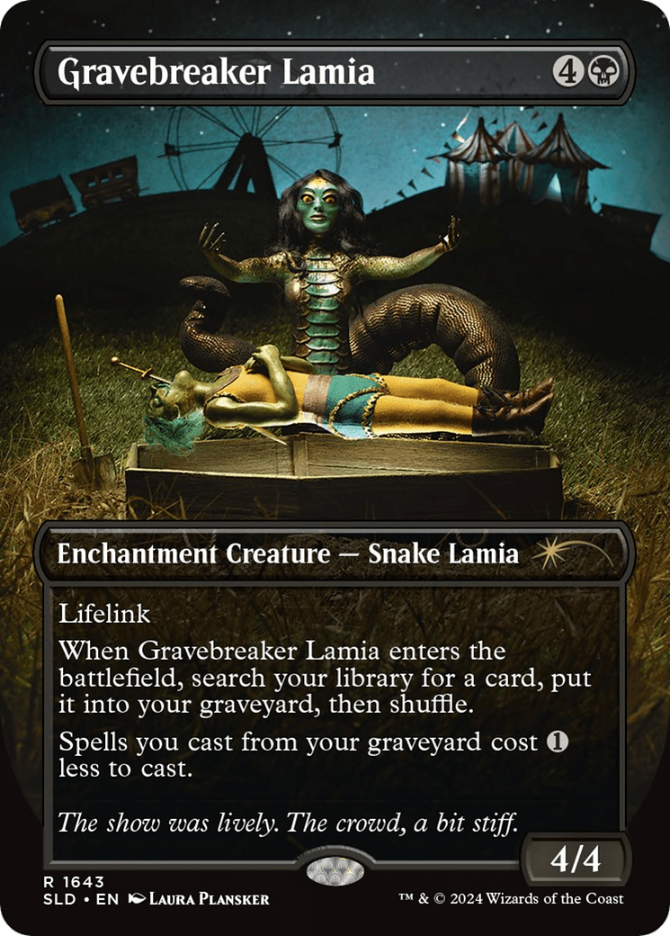 Gravebreaker Lamia [Secret Lair Drop Series] MTG Single Magic: The Gathering  | Multizone: Comics And Games