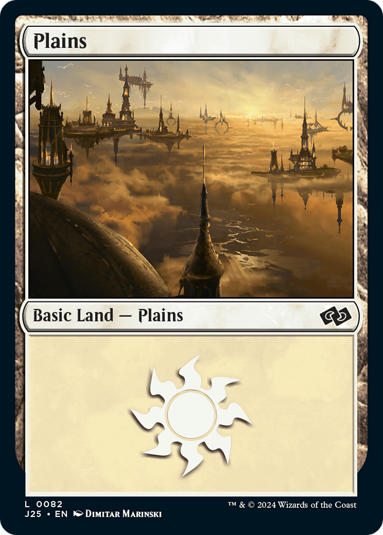 Plains (82) [Foundations Jumpstart] MTG Single Magic: The Gathering  | Multizone: Comics And Games