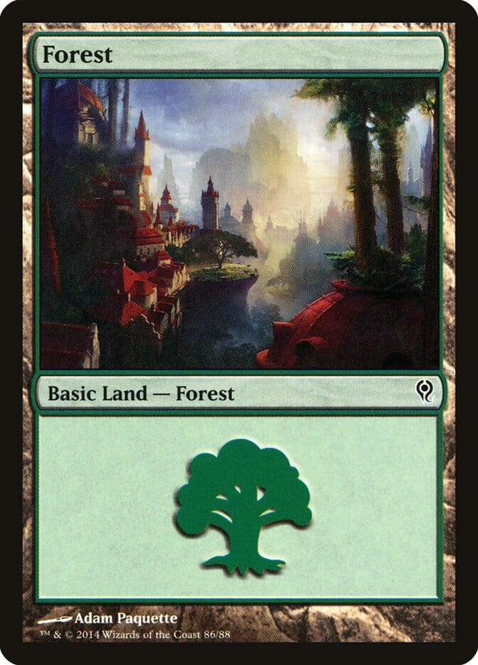 Forest (86) [Duel Decks: Jace vs. Vraska] MTG Single Magic: The Gathering  | Multizone: Comics And Games