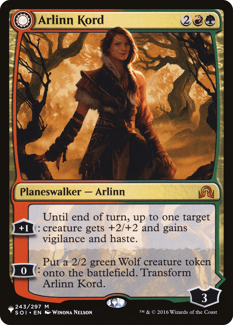 Arlinn Kord // Arlinn, Embraced by the Moon [Secret Lair: From Cute to Brute] MTG Single Magic: The Gathering  | Multizone: Comics And Games