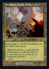 Yavimaya, Cradle of Growth (Retro) [Modern Horizons 2] MTG Single Magic: The Gathering  | Multizone: Comics And Games