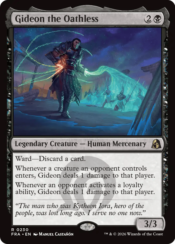 Gideon the Oathless [Reality Fracture] MTG Single Magic: The Gathering  | Multizone: Comics And Games