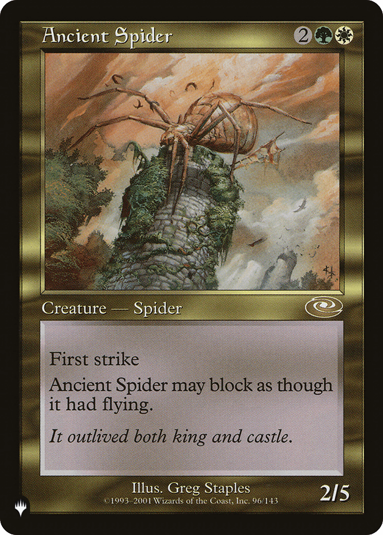 Ancient Spider [The List] MTG Single Magic: The Gathering  | Multizone: Comics And Games