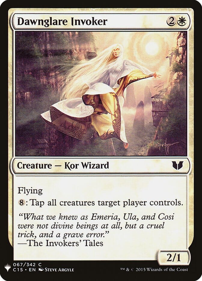 Dawnglare Invoker [Mystery Booster] MTG Single Magic: The Gathering  | Multizone: Comics And Games