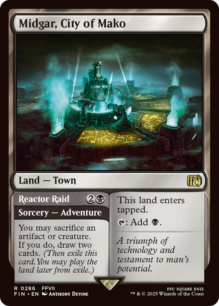 Midgar, City of Mako [FINAL FANTASY] MTG Single Magic: The Gathering  | Multizone: Comics And Games