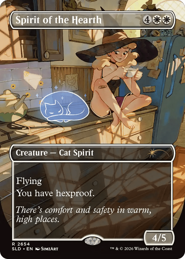 Spirit of the Hearth [Secret Lair Drop Series] MTG Single Magic: The Gathering  | Multizone: Comics And Games