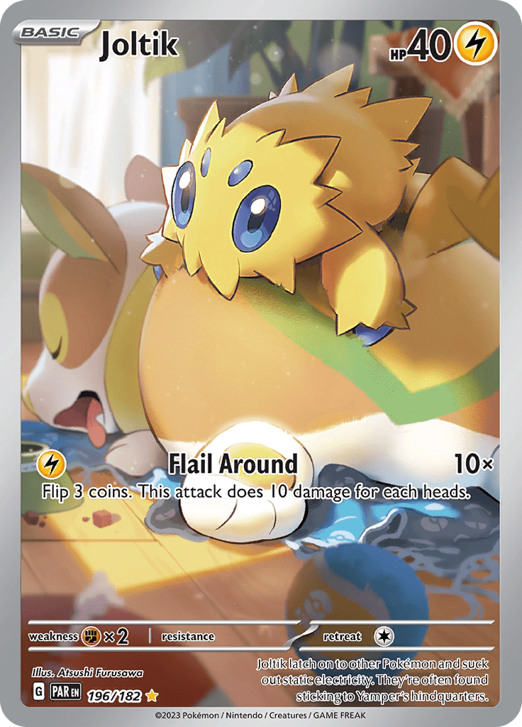 Joltik (196/182) [Scarlet & Violet: Paradox Rift] Pokemon Single Pokémon  | Multizone: Comics And Games
