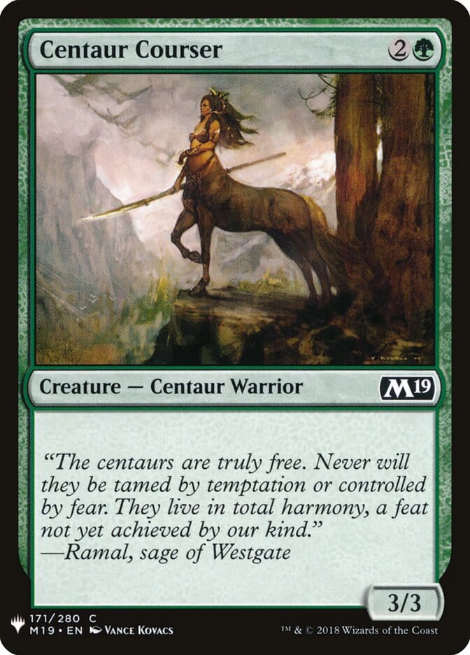 Centaur Courser [Mystery Booster] MTG Single Magic: The Gathering  | Multizone: Comics And Games