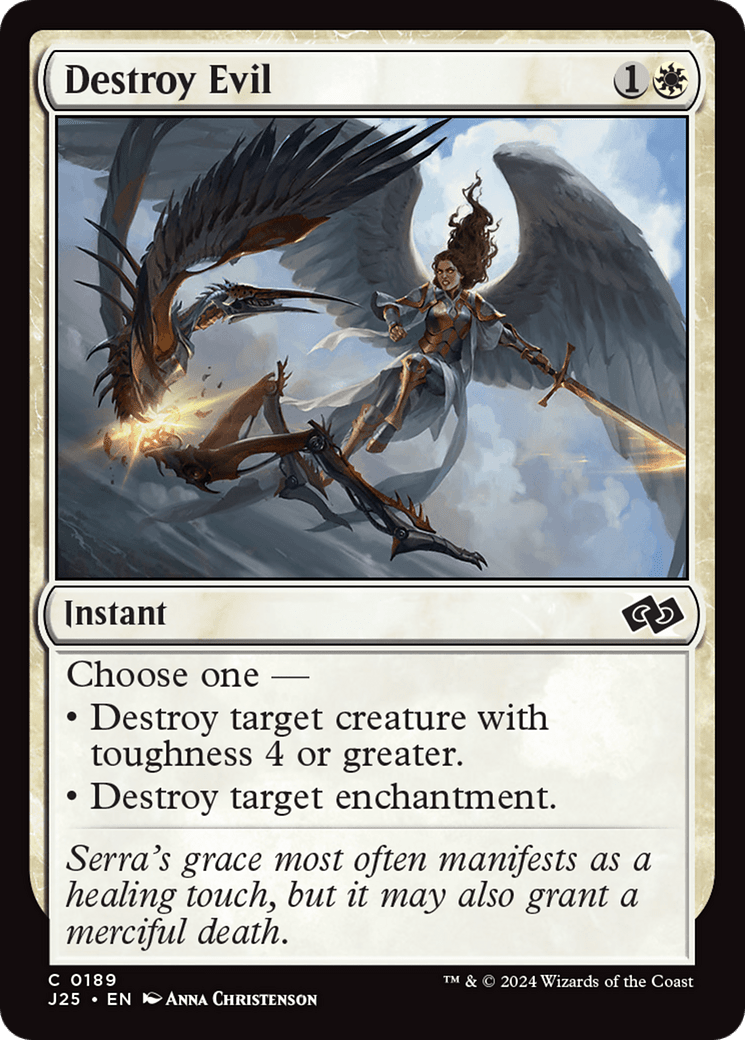 Destroy Evil [Foundations Jumpstart] MTG Single Magic: The Gathering  | Multizone: Comics And Games