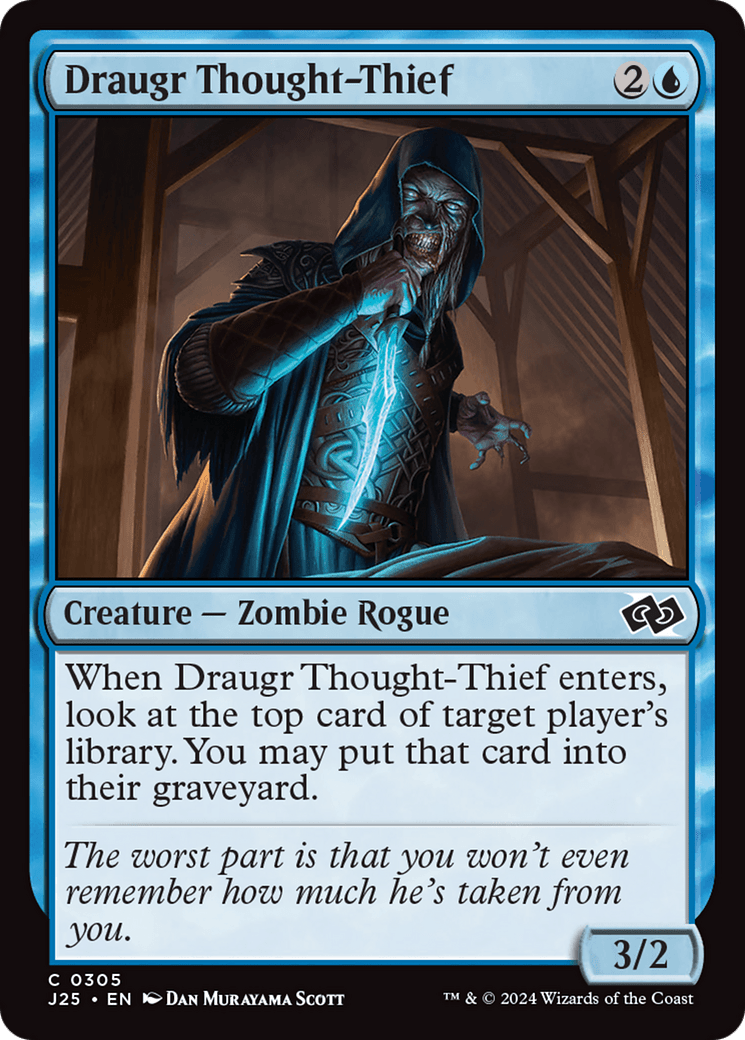 Draugr Thought-Thief [Foundations Jumpstart] MTG Single Magic: The Gathering  | Multizone: Comics And Games